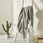 Fringed Knitted Small Blanket Napping Blanket Sofa Blanket EX-STOCK Canada 