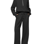 Plain Women  Matching Casual Winter Tracksuit set joggers and hoodie set for women - EX-STOCK CANADA