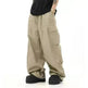 American Vintage Crumpled Multi-pocket Loose Baggy Cargo Pants Men - EX-STOCK CANADA