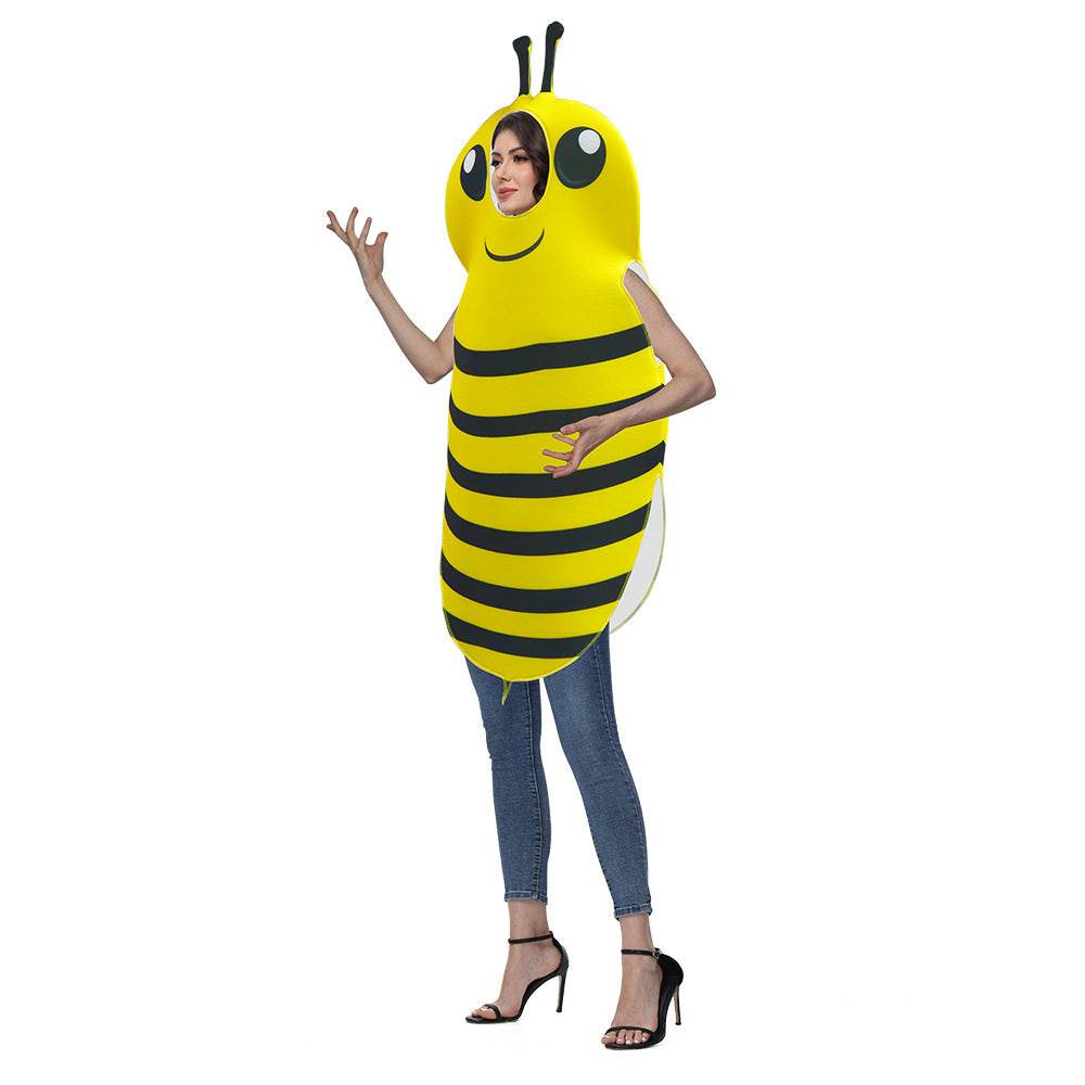 Halloween Sponge Wasp Honeycomb Printing Stage Costume EX-STOCK