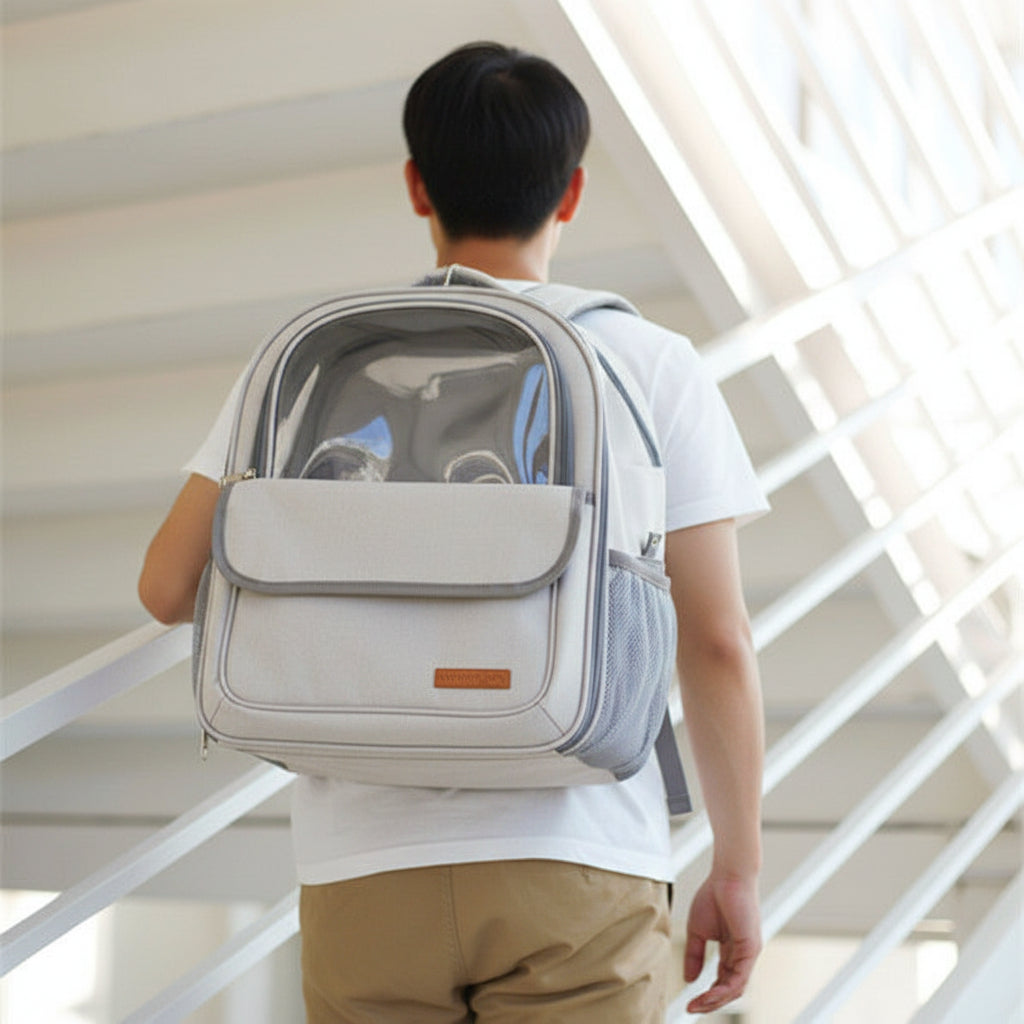 Space Capsule Pet Backpack – Breathable Transparent Cat & Dog Carrier (4 Styles)