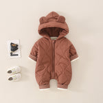 Baby Autumn And Winter Rompers Thermal Clothes | EX-STOCK product gallery photo 4