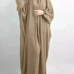 Abaya para umrah jalabiya para mujeres lisas kaftan abaya arabwear para mujeres