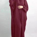 Abaya para umrah jalabiya para mujeres lisas kaftan abaya arabwear para mujeres