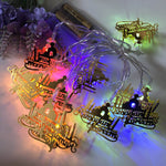 New Muslim Ramadan Iron LED Letters Eid Mubarak string Light - EX-STOCK Canada