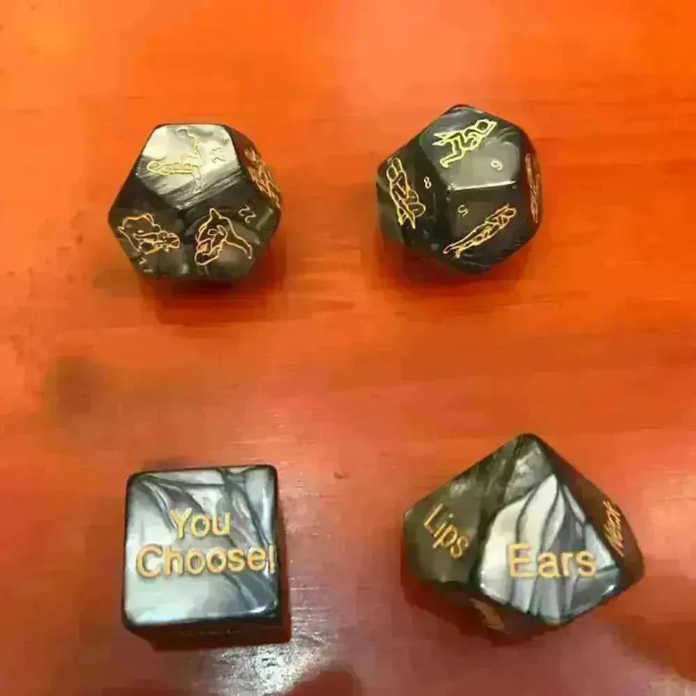 Erotic English Fun Dice Men And Women Flirting Sex Toys - EX-STOCK CANADA