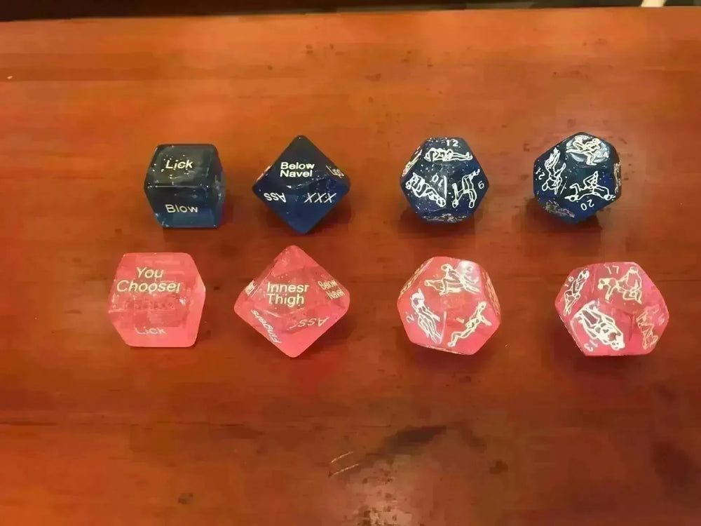 Erotic English Fun Dice Men And Women Flirting Sex Toys - EX-STOCK CANADA