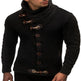 Knitted Jacket With High Collar Buttons EX-STOCK Canada 