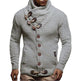 Knitted Jacket With High Collar Buttons EX-STOCK Canada 