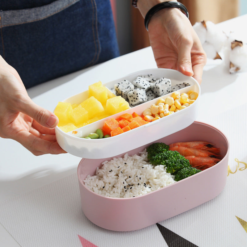 Nordic Style Wooden Sushi Lunch Box Sealed Leak-Proof Lunch Box With Cutlery EX-STOCK
