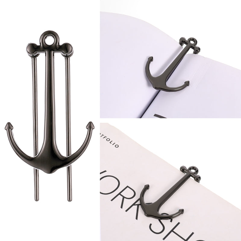 Japanese Metal Bookmark – Creative Page Folder | Black, Gold, Rose Gold & Silver