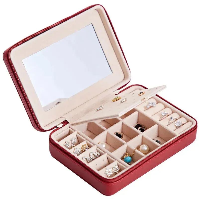 Multifunctional Jewelry Storage Box For Earrings, Earrings, Rings - EX-STOCK CANADA