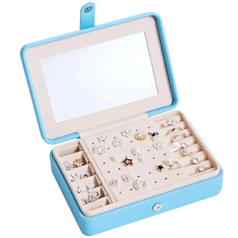 Multifunctional Jewelry Storage Box For Earrings, Earrings, Rings - EX-STOCK CANADA
