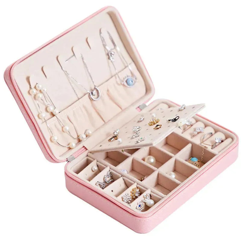 Multifunctional Jewelry Storage Box For Earrings, Earrings, Rings - EX-STOCK CANADA