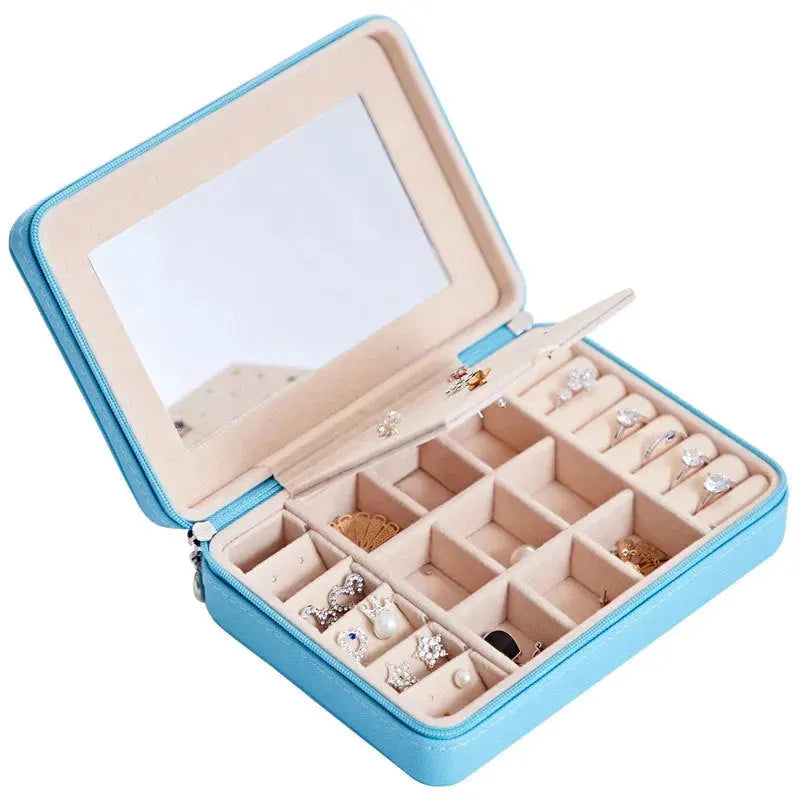 Multifunctional Jewelry Storage Box For Earrings, Earrings, Rings - EX-STOCK CANADA
