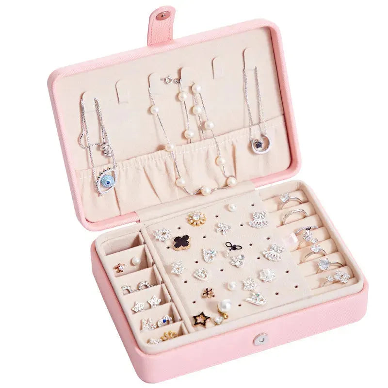 Multifunctional Jewelry Storage Box For Earrings, Earrings, Rings - EX-STOCK CANADA