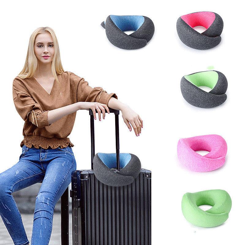Oreiller de voyage en mousse à mémoire de forme en U 