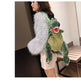 Creative 3D Dinosaur Backpack for Children Cartoon Animal Plush Dinosaurs Bag Cute Funny Parent-child Bags for Girl Boys EX-STOCK