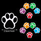 Easter Day Floor Wall Gift Flicker Sticker - EX-STOCK CANADA
