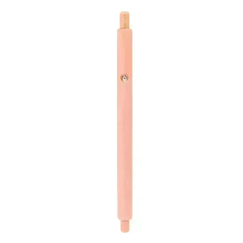 MINISO Color Stationery Black Sign Pen Cute Cartoon Bare Bear Press Gel Pen - EX-STOCK CANADA