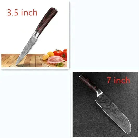 Carpenter's Special Set 6-piece Set 8-piece Set Knife Chef Knife Kitchen Knife Cooking - EX-STOCK CANADA