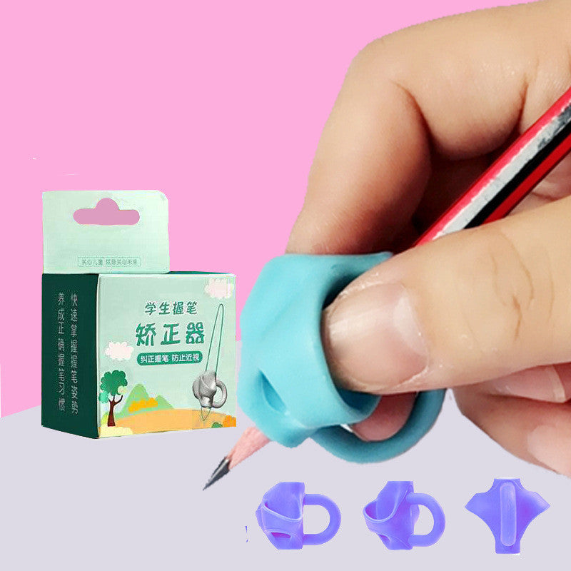 Artifact Soft Silicone Three Finger Pencil Holder and Pencil Corrector