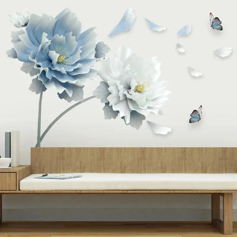 Wall Stickers Living Room Wall Decoration Creative TV Background Bedroom Self Adhesive Paper Decals - EX-STOCK CANADA