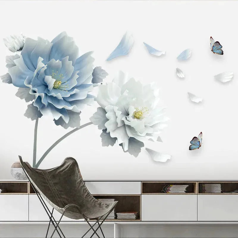 Wall Stickers Living Room Wall Decoration Creative TV Background Bedroom Self Adhesive Paper Decals - EX-STOCK CANADA