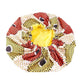 Pattern Satin Linned Bounce Hair Bonnet - EX-STOCK CANADA