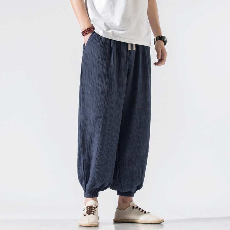 Men's Plus-Size Loose Harem Wide-Leg Pants — product view 4 of 5 | EX-STOCK