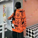 New Autumn Winter Thick woolen Oversized Pullover sweater Unisex - EX-STOCK CANADA