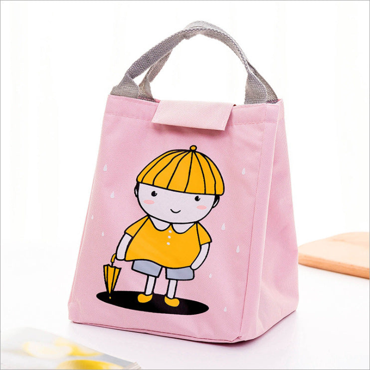 Children's Thermal Insulation Handbag Lunch Box Bag Lunch Box Bag Picnic Bag Ice Pack EX-STOCK