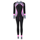 New Women One Piece Swimsuit Rash Guard Slim Long Sleeve 