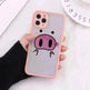 Compatible with Apple , Cartoon Transparent Phone Case Matte Shockproof Back Cover - EX-STOCK CANADA