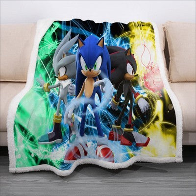 Blanket Double Thicken Square Blanket Lunch Break Blanket EX-STOCK Canada 