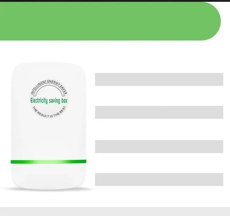Power Saver Smart Home Portable Electricity Saving Box Digital Powerful Electricity Saving Device - EX-STOCK CANADA