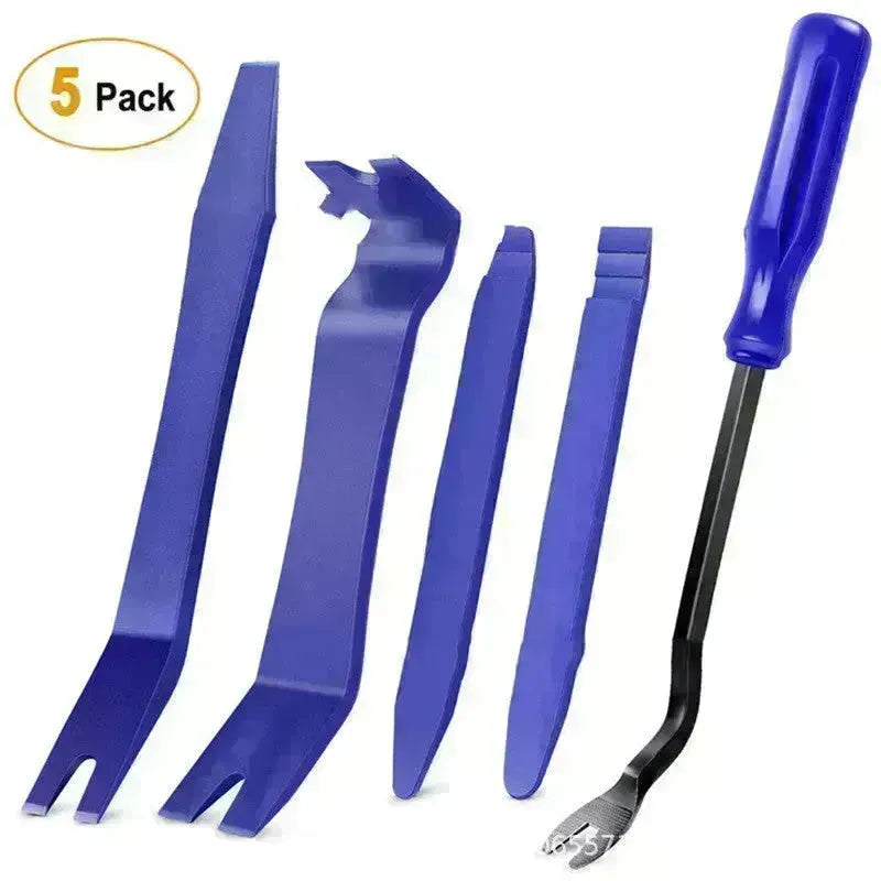Kit à outils de coupe et de démontage de la voiture, anti-rayures, adapté aux panneaux de porte et aux tableaux de bord audio
