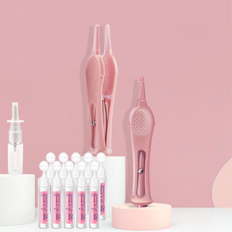 Baby Nose Clip with Light Baby Nose Digging Device Nasal Aspirator Safety Tweezers Luminous EX-STOCK Canada 