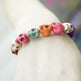 Jewelry Bracelet Synthetic Turquoise Skull beaded Bracelet - EX-STOCK CANADA