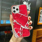 Estuche para iPhone de silicona de electroplation