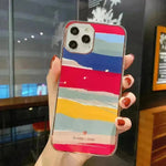 Estuche para iPhone de silicona de electroplation