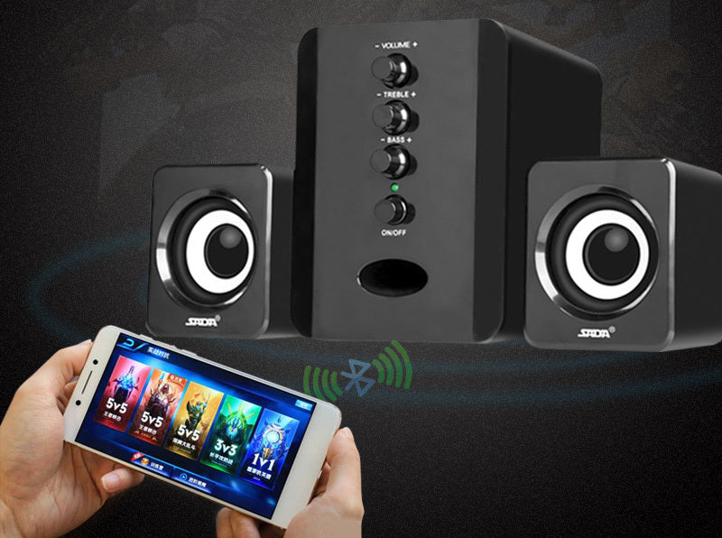 Speakers Computer D-202 Combination Music-Player Subwoofer-Sound-Box Smart-Phones Stereo  EX-STOCK CANADA