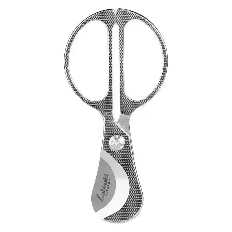 Cubinski Stainless Steel Sharp Cigar Scissors Leather Protective sleeve case - EX-STOCK CANADA