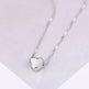 Fashion Simple Heart-shaped Clavicle Chain - EX-STOCK CANADA