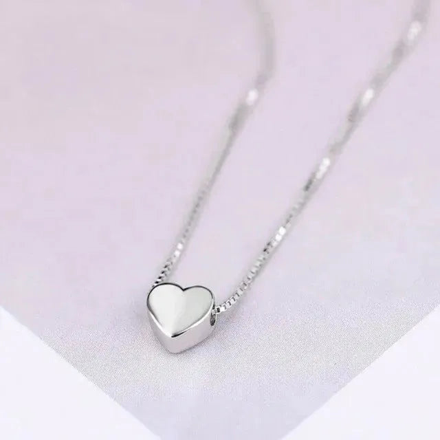 Fashion Simple Heart-shaped Clavicle Chain - EX-STOCK CANADA