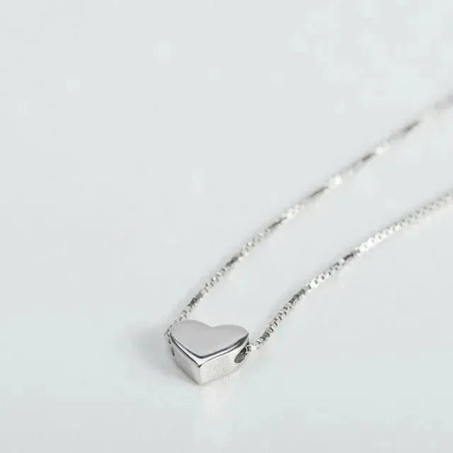 Fashion Simple Heart-shaped Clavicle Chain - EX-STOCK CANADA