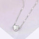 Fashion Simple Heart-shaped Clavicle Chain - EX-STOCK CANADA