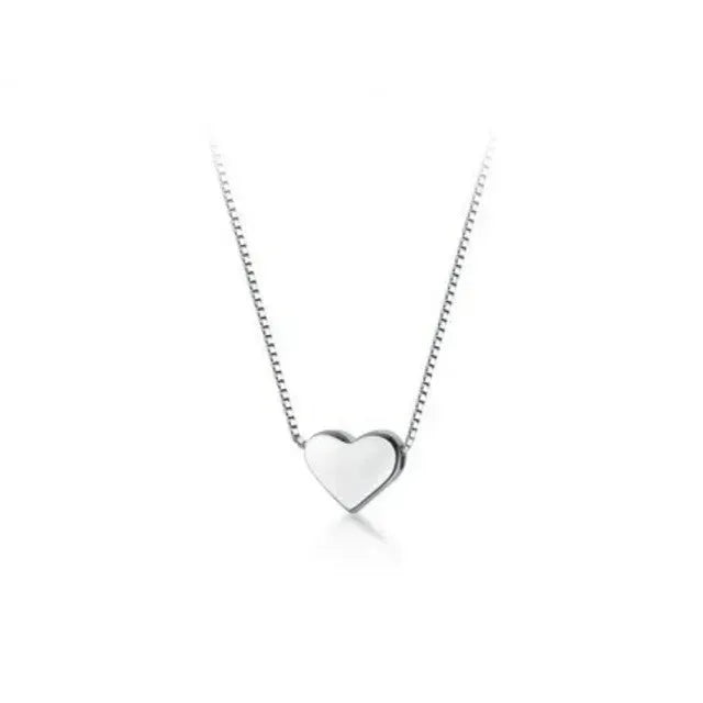 Fashion Simple Heart-shaped Clavicle Chain - EX-STOCK CANADA