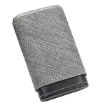 Portable Travel 3 Pack Humidifying Leather Cigar Case - EX-STOCK CANADA