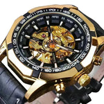 Forsining Watch Men's Fashion Casual Classic Popular Waterproof Manual Mechanical Watch - EX-STOCK CANADA
